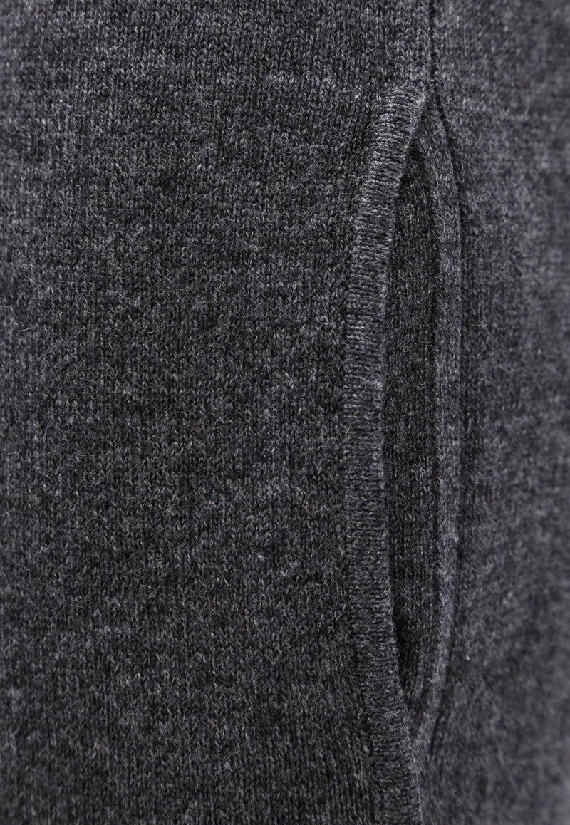 Saint Laurent Signature Cashmere Leggings Gray 765442YALL2_1500_Grey_29852367