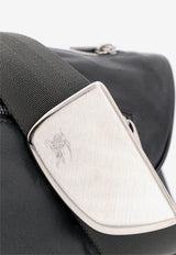 Burberry Shield Leather Messenger Bag Black 8089292_B9744_Grey_29845174