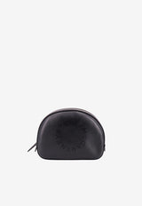 Stella McCartney Perforated Logo Pouch Bag Black 7P0013W8542_1000_Black_29843208