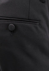 Dolce & Gabbana Wool and Silk Tailored Pants Black GWZMXTGG861_N0000_Black_29847345