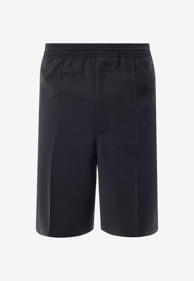 Givenchy Essential Wool Bermuda Shorts Black BM51GY1558_001_Black_29845852