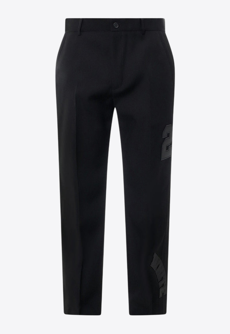 Off-White 23 Patch Essential Wool Pants Black OMCO038S24FAB001_1010_Black_29843440