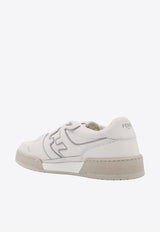 Fendi Match FF Jacquard Leather Sneakers White 7E1643AOMN_F1NM8_White_29852061