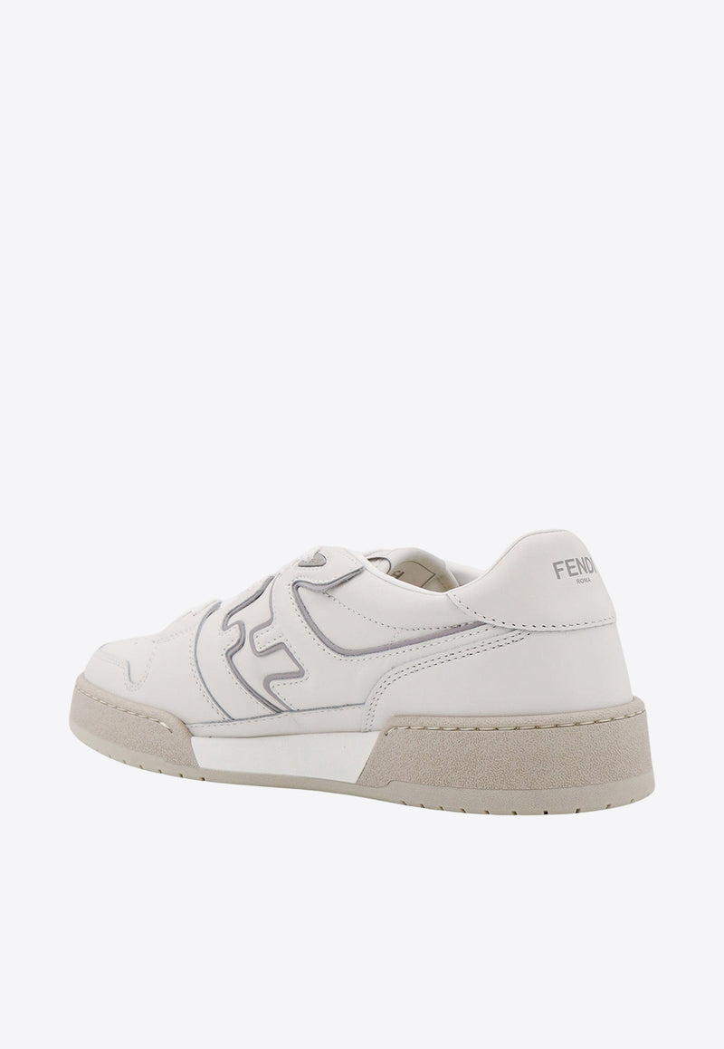 Fendi Match FF Jacquard Leather Sneakers White 7E1643AOMN_F1NM8_White_29852061