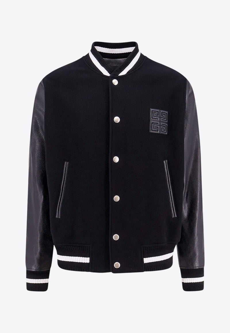 Givenchy 4G Logo Patch Bomber Jacket Black BM011S6Y3K_001_Black_29844390