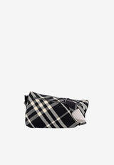 Burberry Shield Checked Messenger Bag Black 8089304_A1189_Black_29843828