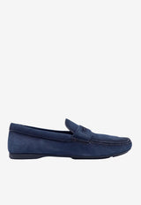 Church's Suede Penny Loafers Blue EDB1479AHZ_F0ABM_Blue_29847806