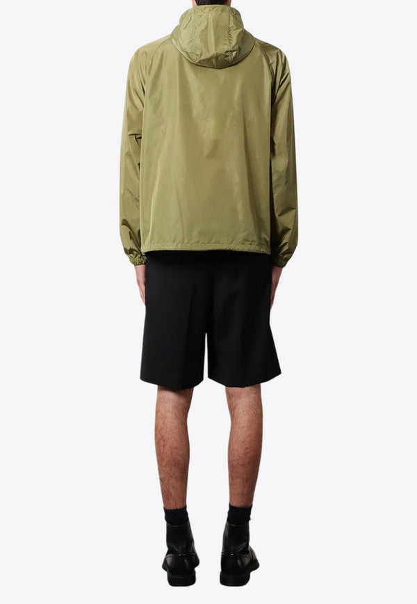 Burberry EKD Patch Windbreaker Jacket Olive 8110992C2982_WREATH_29840682