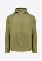 Burberry EKD Patch Windbreaker Jacket Olive 8110992C2982_WREATH_29840682