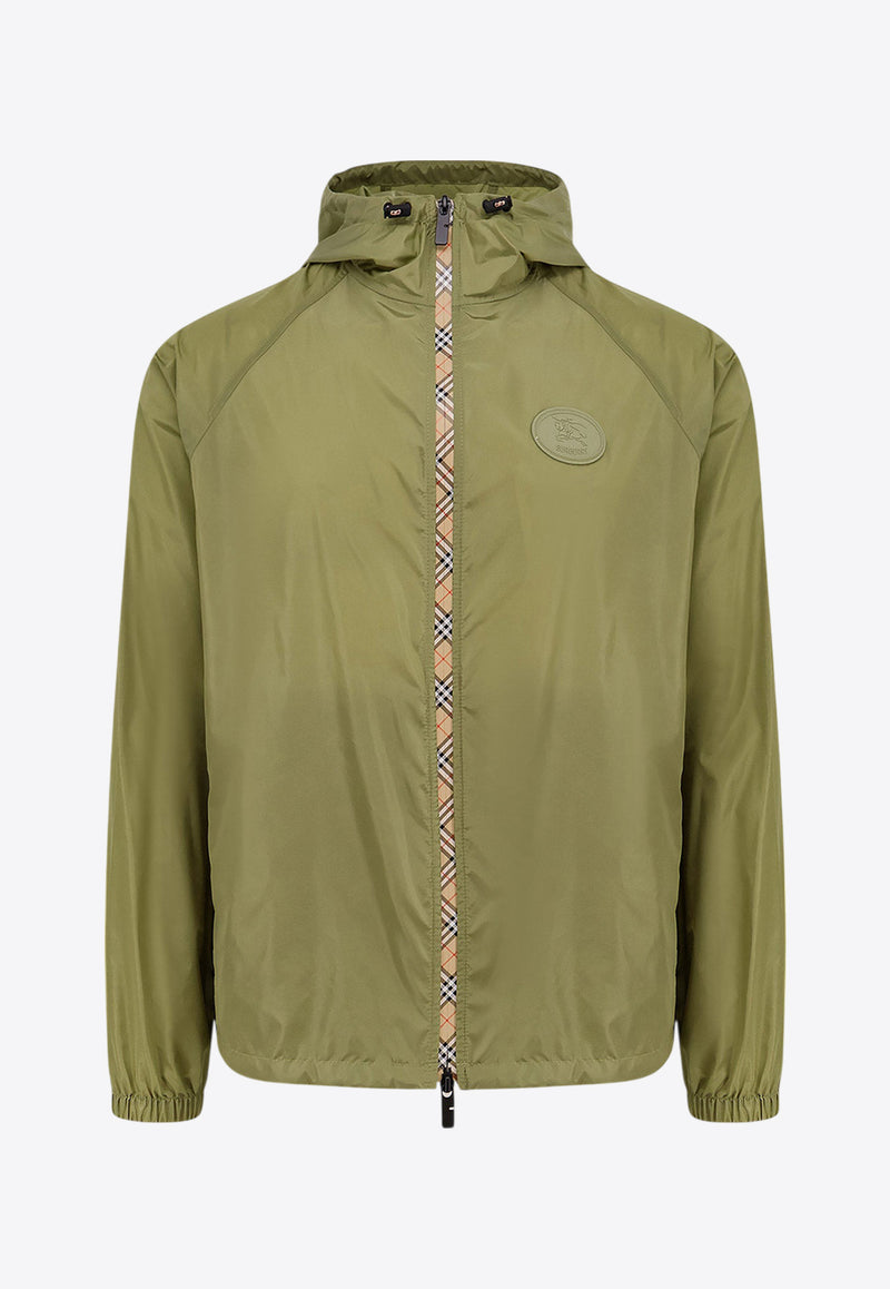 Burberry EKD Patch Windbreaker Jacket Olive 8110992C2982_WREATH_29840682