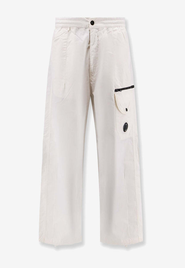 C.P. Company Signature Lens Wide-Leg Pants White 18CMPA094A006475G_103_OneColor_29842236