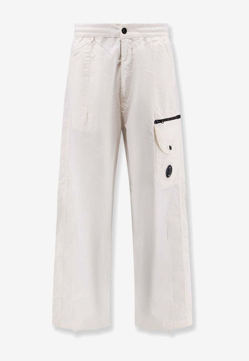 C.P. Company Signature Lens Wide-Leg Pants White 18CMPA094A006475G_103_OneColor_29842236