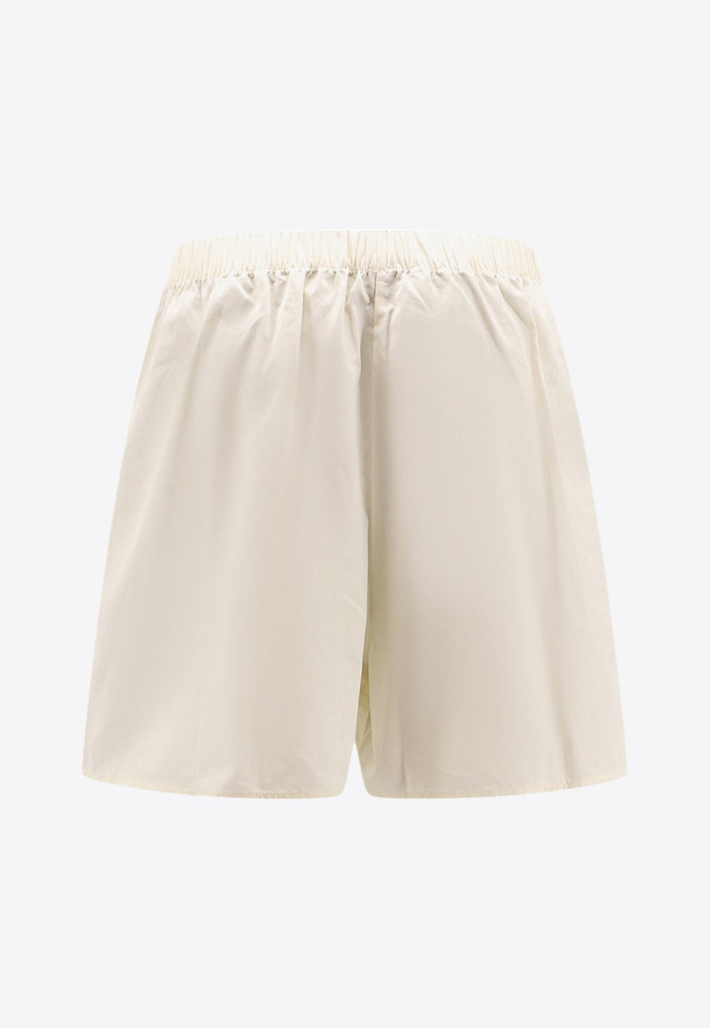 Miu Miu Logo Embroidered Shorts Beige SP9429SOOO10RG_F0304_Beige_29850867