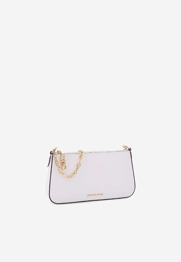 Michael Kors Empire Leather Shoulder Bag White 32H3G8EW6L_085_OneColor_29845156