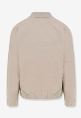 ROA Half-Zip Logo Sweatshirt Beige RBMW0334FA241_BEG0002_OneColor_31183866