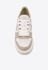 Fendi Match Leather Low-Top Sneakers Beige 7E1643AOMN_F1RT4_Grey_29850787