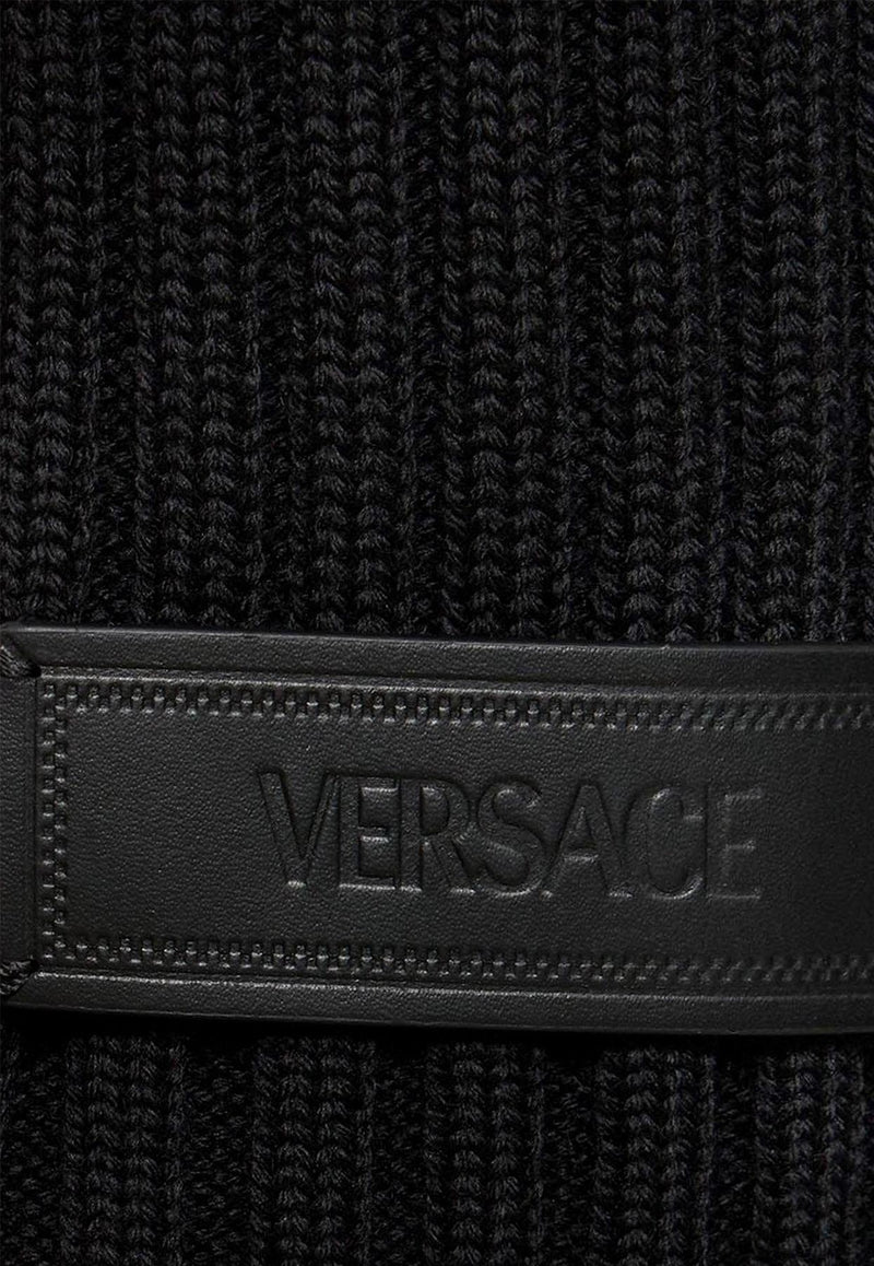 Versace Wool Crewneck Sweater Black 10117901A08069_1B000_Black_29841358