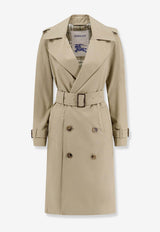 Burberry Double-Breasted Trench Coat Beige 8106349_C2219_OneColor_29848310