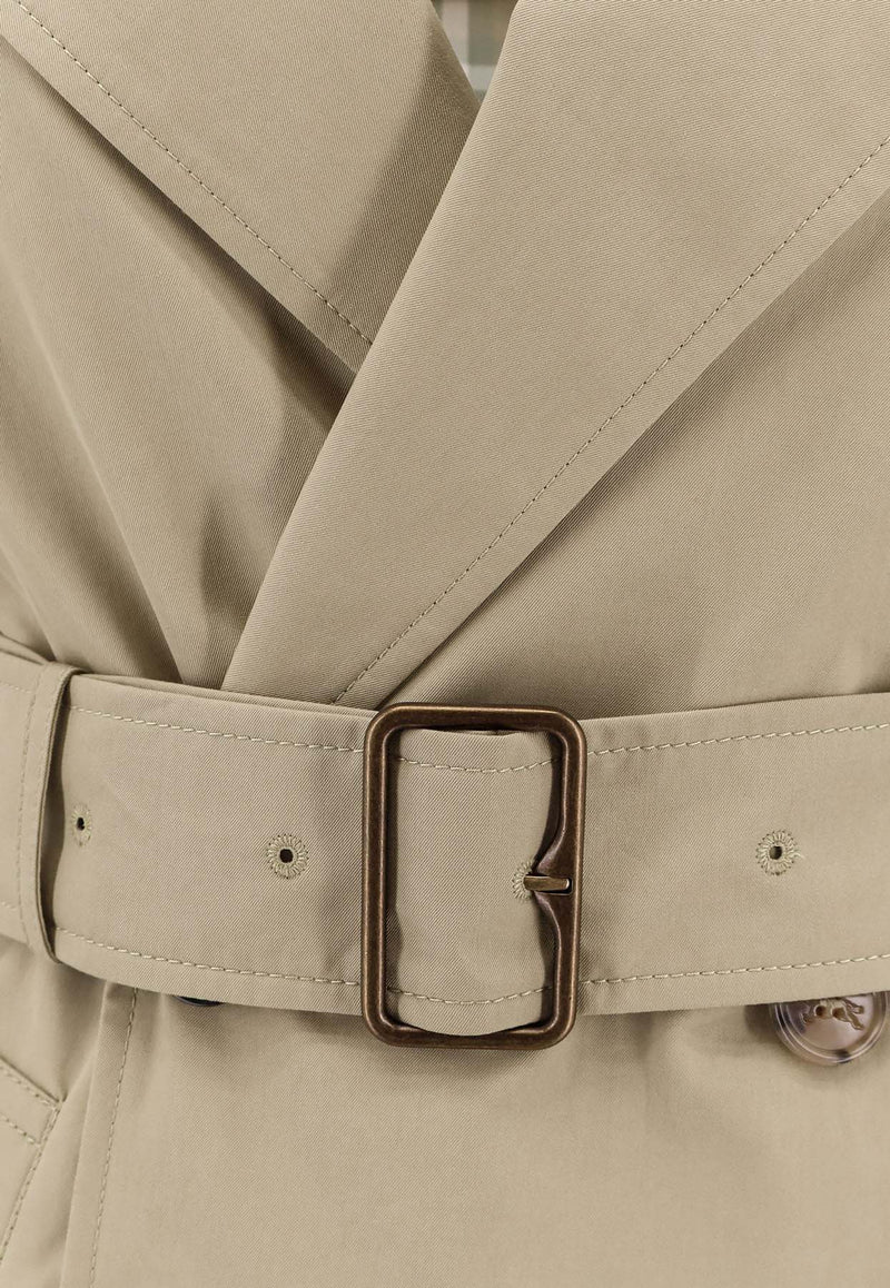 Burberry Double-Breasted Trench Coat Beige 8106349_C2219_OneColor_29848310