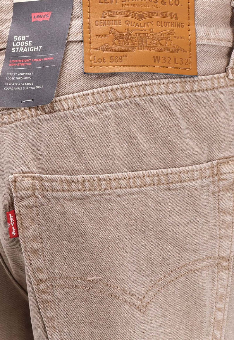 Levi's 568 Loose Denim Pants Beige 29037_0084_Beige_29841896