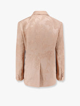 Dries Van Noten Peaked Lapel Blazer Pink 2510104071334_301_Pink_29844032