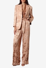 Dries Van Noten Peaked Lapel Blazer Pink 2510104071334_301_Pink_29844032