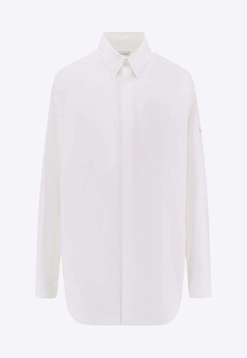 Moncler X Willow Smith Essential Long-Sleeved Shirt White 09T2F00001M5316_032_White_29843456