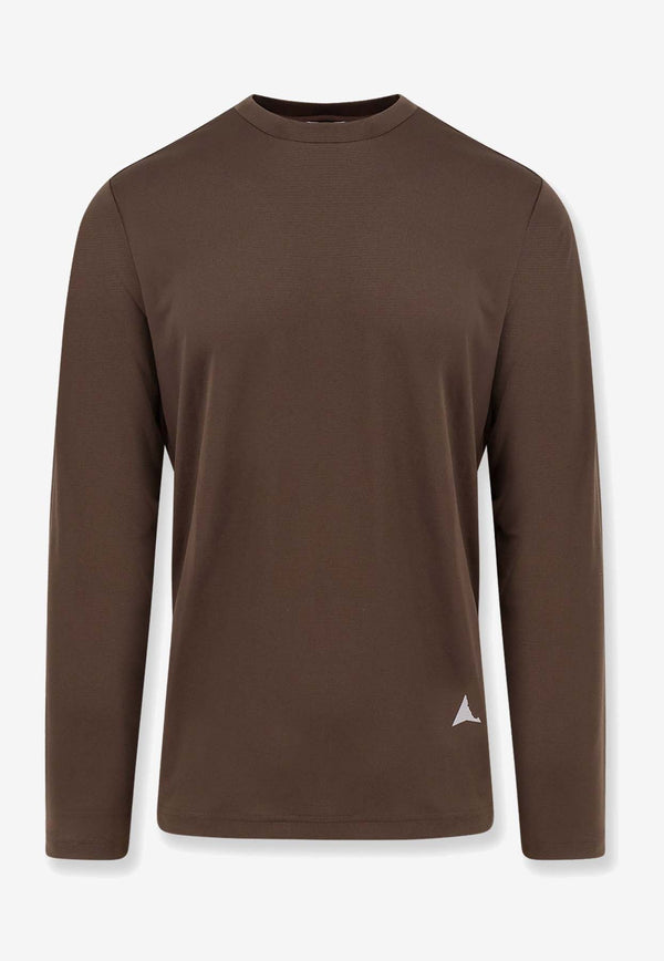 ROA Fireflies Long-Sleeved T-shirt Brown RBMW0388WO19_BRW0003_OneColor_31183830