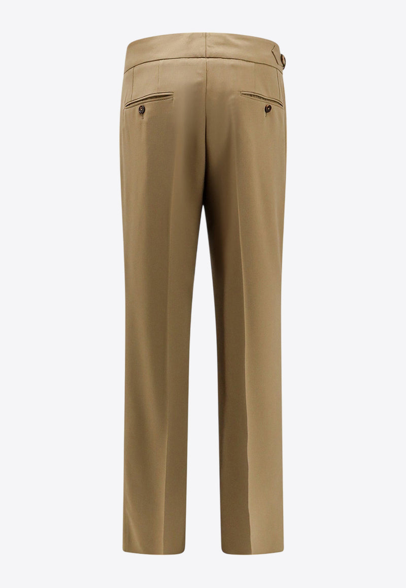 Dolce & Gabbana Wool Tailored Pants Brown GP07DTFUBGC_M0172_Brown_29848597