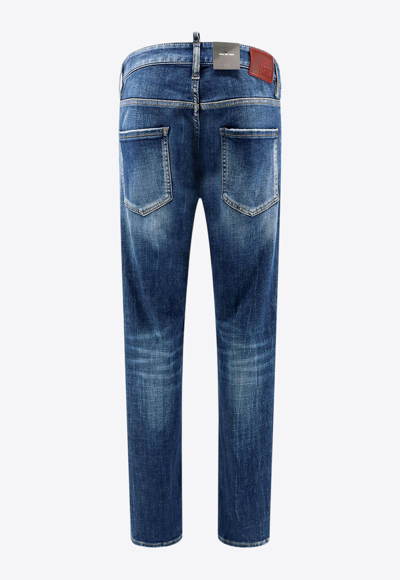 Dsquared2 Medium Easy Washed Cool Guy Jeans Blue S74LB1571S30872_470_Blue_29844802
