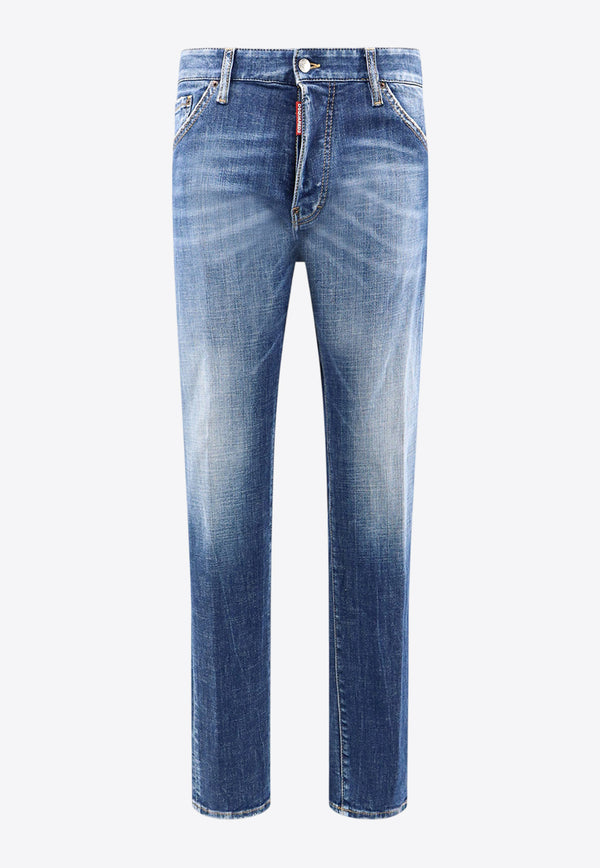 Dsquared2 Medium Easy Washed Cool Guy Jeans Blue S74LB1571S30872_470_Blue_29844802