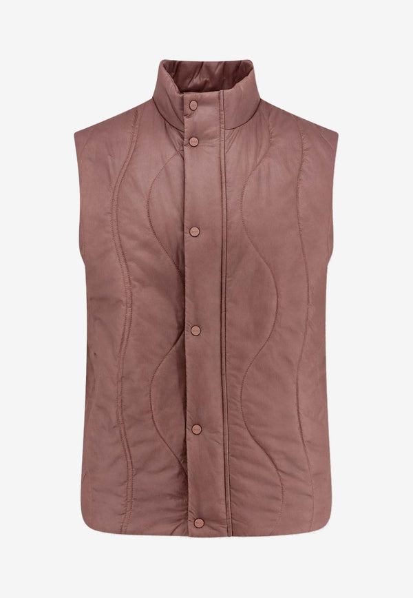 Herno Laminar Padded Quilted Vest Pink GI00174UL12829_4013_Pink_29845991