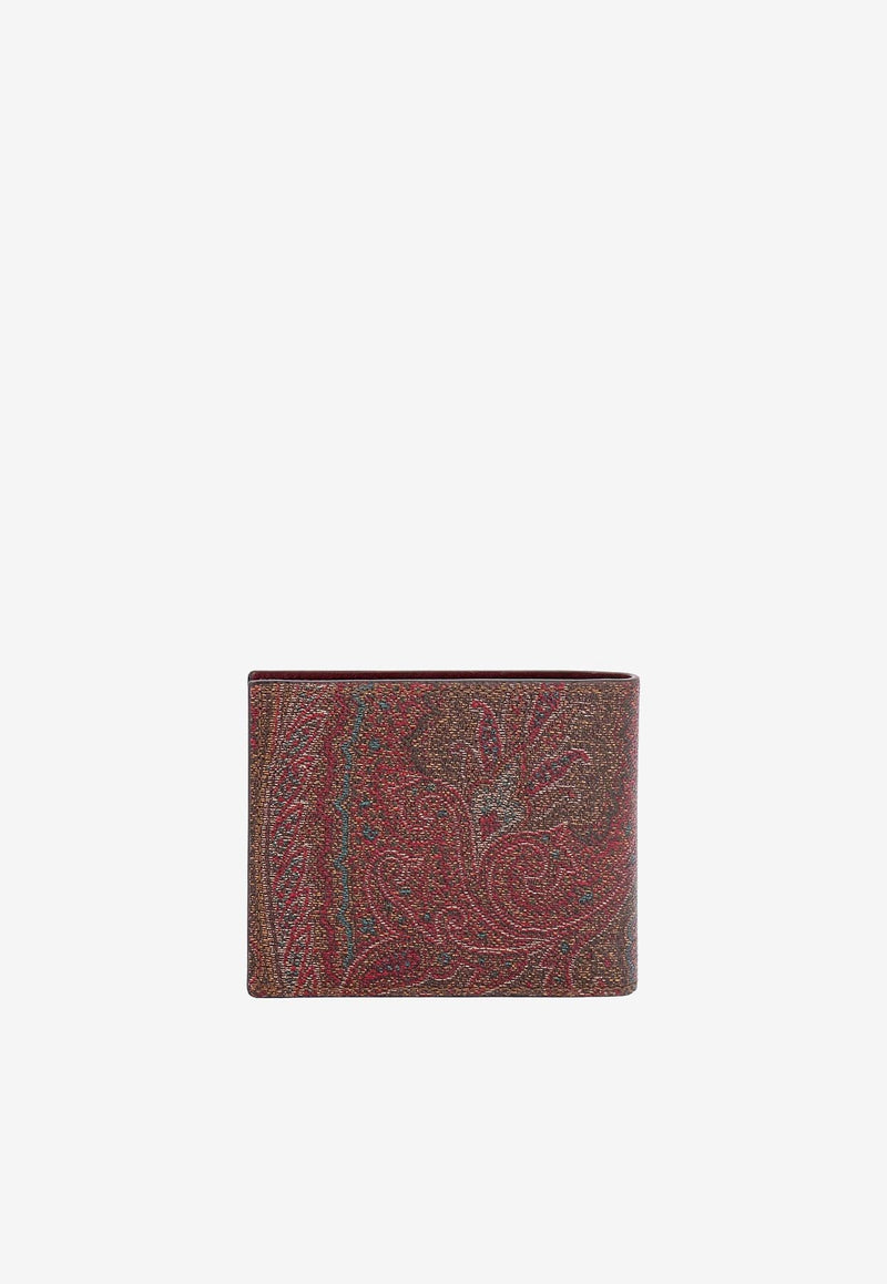 Etro Paisley Jacquard Bi-Fold Wallet Brown 1F5577863_0600_Brown_29841138