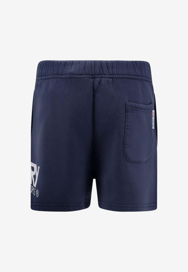 Autry Embroidered Logo Track Shorts Blue SHIW410B_410B_Blue_29847794