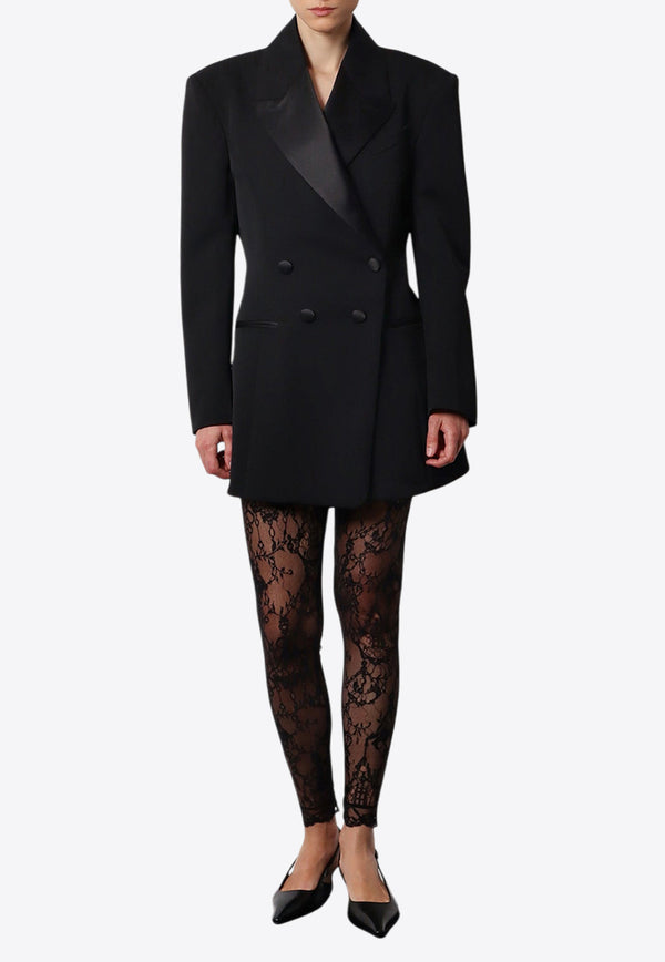 Givenchy Double-Breasted Tailored Blazer Black BW30KH15YR_001_Black_29845179