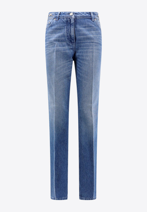 Versace Medusa Biggie Straight-Leg Jeans Blue 10126341A07079_1D030_Blue_29842692