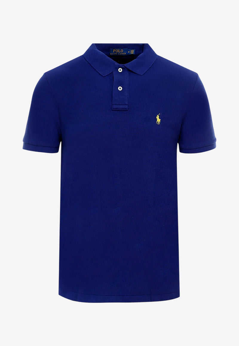 Polo Ralph Lauren Embroidered Logo Polo T-shirt Blue 710795080_013_Blue_29840377