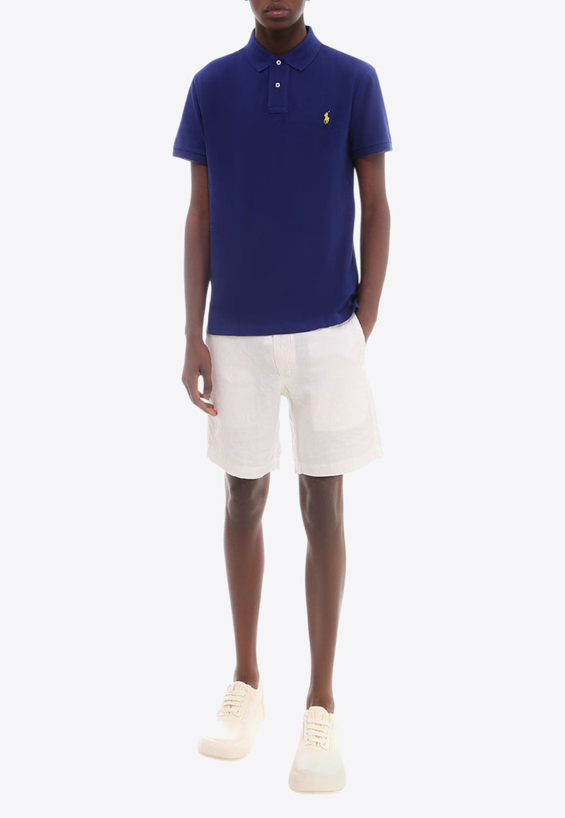 Polo Ralph Lauren Embroidered Logo Polo T-shirt Blue 710795080_013_Blue_29840377