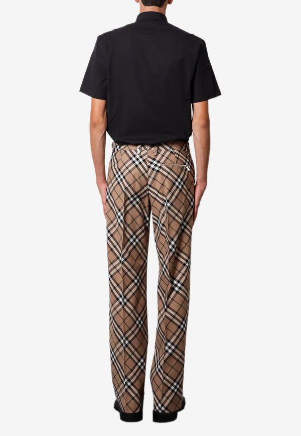 Burberry Embroidered EKD Short-Sleeved Shirt Black 8079596_A1189_Black_29840629