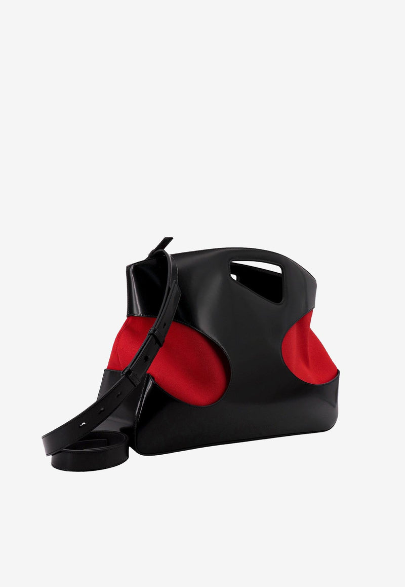 Ferragamo Cut-Out Leather Top Handle Bag Black 241244762337_006_Black_29846441