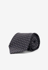 Tom Ford Polka Dot Silk Tie Gray STE001S0123IG710_Grey_29841911