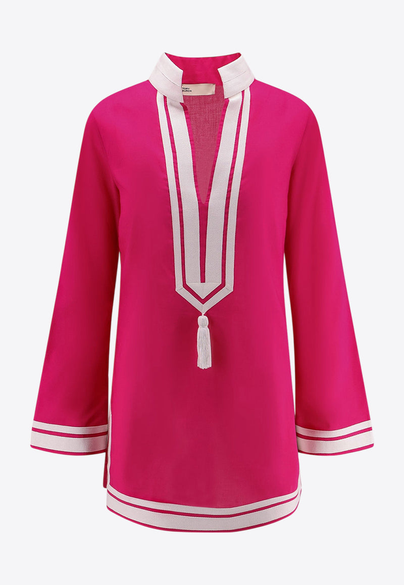 Tory Burch Mini Tunic Dress Pink 83308654_Bold pink_29839454