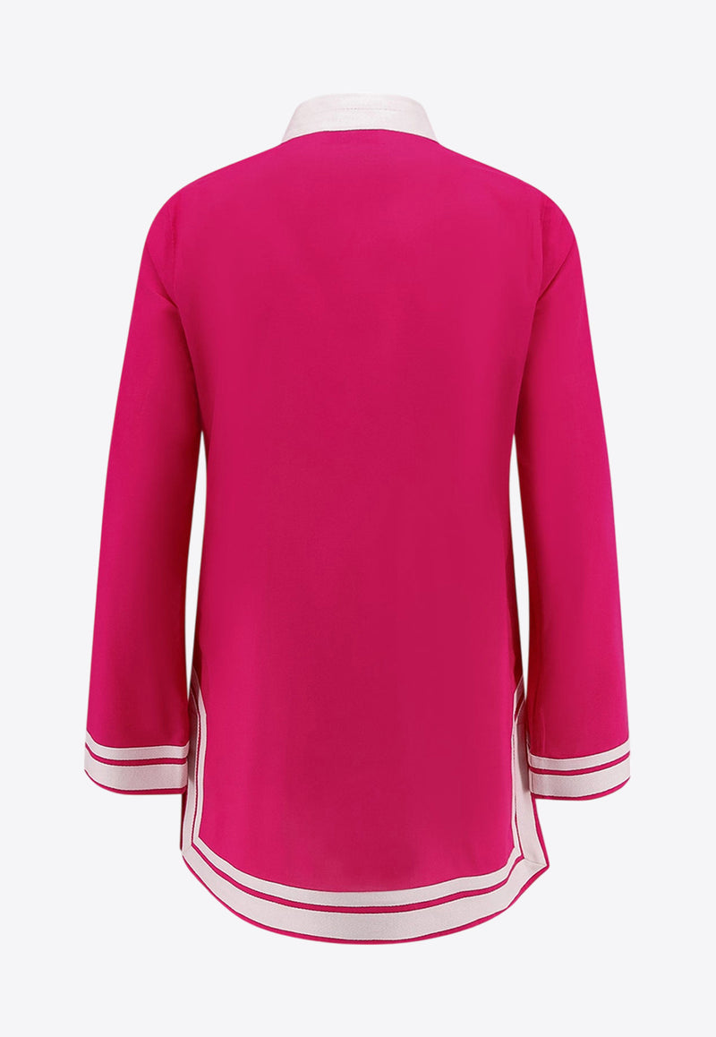 Tory Burch Mini Tunic Dress Pink 83308654_Bold pink_29839454