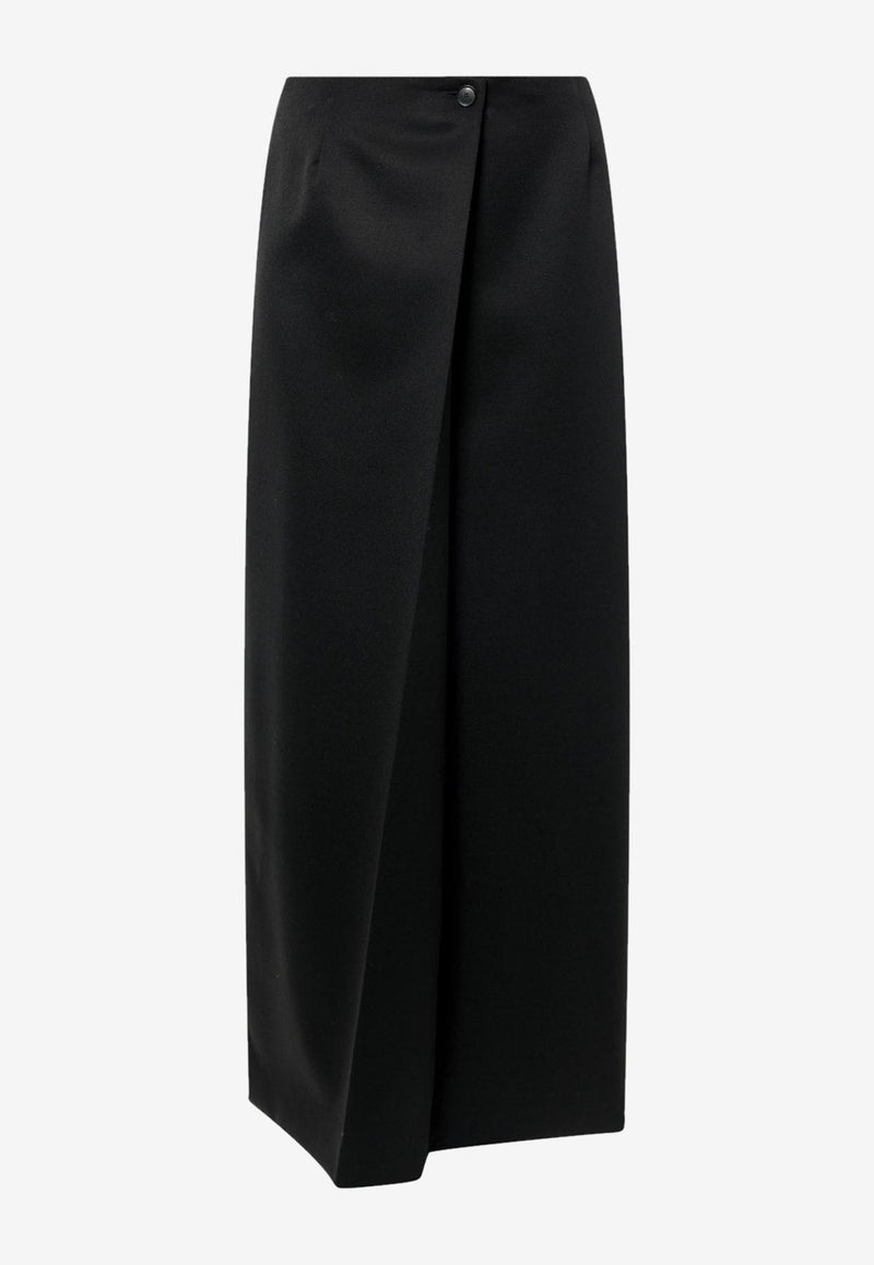 Givenchy Wrap Midi Skirt Black BW40RA14RQ_001_Black_29847605