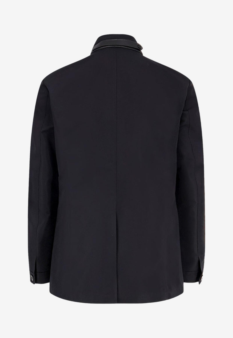 Tom Ford High-Neck Field Jacket Black OJM018FMC230LB999_Black_29843410