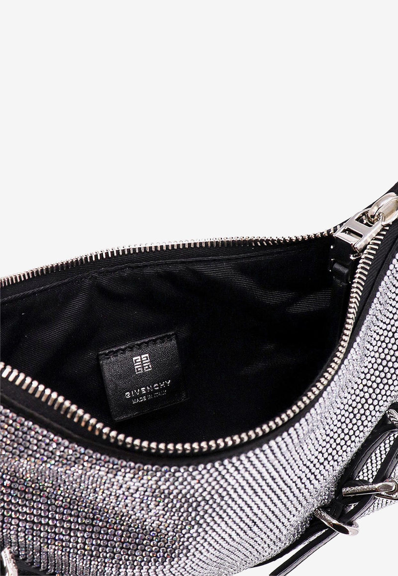 Givenchy Voyou Party Rhinestone Shoulder Bag Black BB50W0B1QC_001_Black_29845938