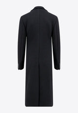 Dolce & Gabbana Wool-Blend Single-Breasted Coat Black G040VTHU7QV_N0000_Black_29846346