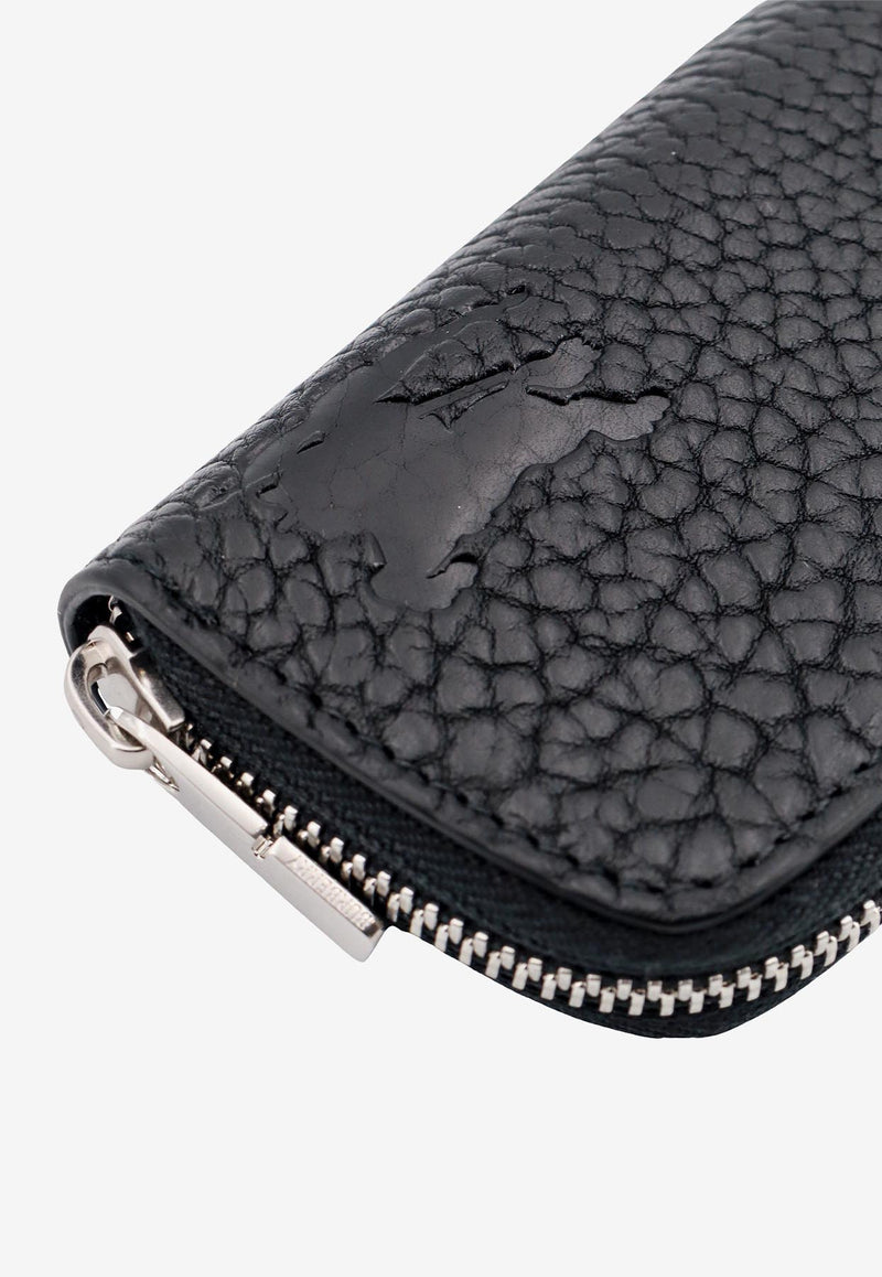 Burberry Shield Grained Leather Coin Purse Black 8083419_A1189_Black_29842413