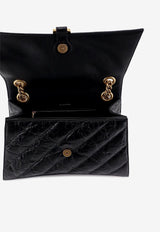 Balenciaga  Medium Crush Quilted Leather Shoulder Bag Black 785602210J1_1000_Black_29839814