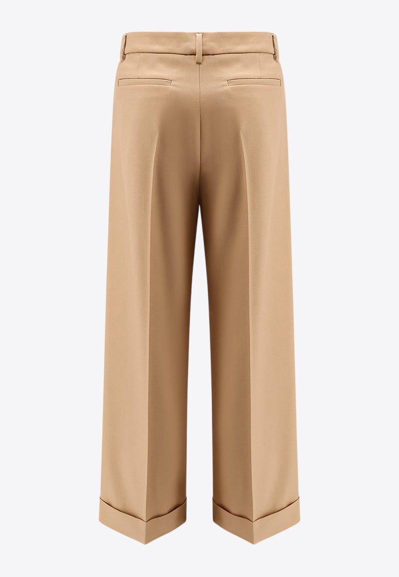 Valentino Wool Tailored Pants Beige 7V3RBJ709EB9RN_New camel_29840986